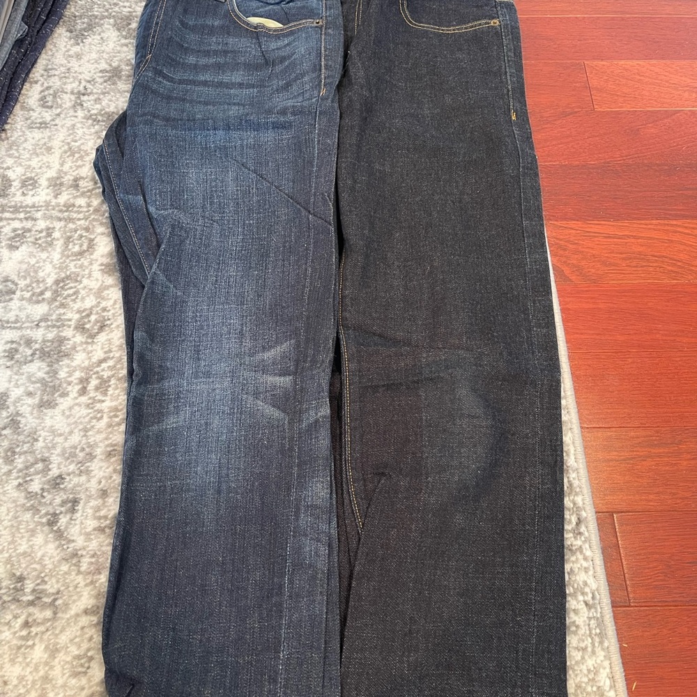 J.Crew factory denim x 2 30x32 - Picture 2 of 5